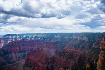 The Calm before the Hailstorm Grand Canyons North Rim 