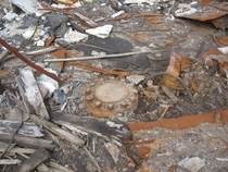 The cap of the Kola Superdeep Borehole in Russia At m  ft its the deepest hole ever drilled 
