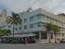 The Carlyle Condos amp Cafe on Ocean Drive Near South Pointe in Miami Beach Florida 