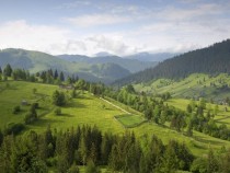 The Carpathian Mountains Romania 