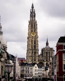 The Cathedral of Our Lady in Antwerp Belgium 