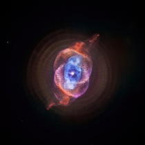The Cats Eye Nebula Continues To Shed Material At  Million MPH On Its Way To Becoming A White Dwarf Star Like Our Sun