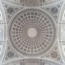 The Ceiling of the Panthon in Paris is pretty darn amazing 