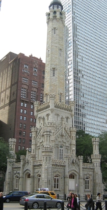 The Chicago Water Tower and Pumping station 