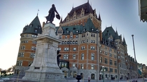 The Chteau Frontenac in Quebec QC Canada Built in  