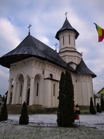 The church from the childrens settlement Saint Hierarch Leontie from Rdui Suceava county Romnia 