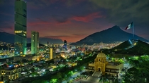 The City of Monterrey El Obispado and the Highest Tower in Latin America - TOp