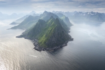 The Claws of the Dragon Senja Norway  by 