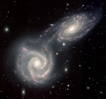 The Colliding Spiral Galaxies of Arp  