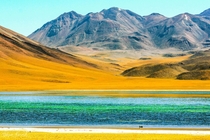The colorful landscape of the Atacama Desert Chile  itkjpeg