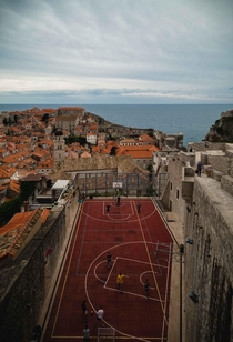 The court at Kings Landing Dubrovnik Croatia 