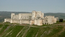 The Crusader Castle Krak des Chevaliers XI-XII Centuries Syria 