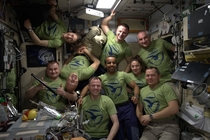 The cutest thing in the world to me is the crew on the International Space Station just goofing around together and having a good time No borders no egos just strangers whove become best friends So pure and wholesome