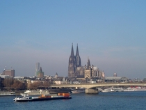 The Dom from the Rhine Cologne