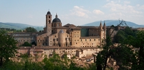 The Ducal Palace of Urbino mid-fifteenth century for Duke Federico III da Montefeltro by the Florentine Maso di Bartolomeo 