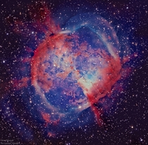 The Dumbbell Nebula Messier  by the Liverpool telescope