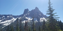 The Early winter spires south Northern Cascades National Park Washington State 