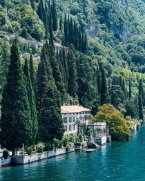 The eclectic Villa Monastero on the shores of Lake Como Varenna Lombardy Italy