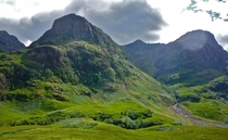 The famous Glen Coe Scotland 
