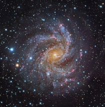 The Fireworks Galaxy NGC  