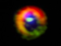 The first image of a new planet being formed with star dust 