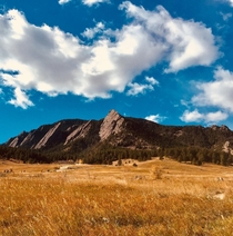 The Flatirons Boulder Colorado 