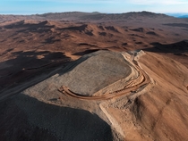 The flattened peak of Cerro Armazones the future home of ESOs European Extremely Large Telescope 