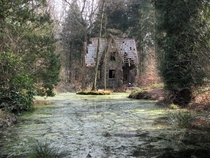 The Flinthouse known as the Witchs House - Horstved Forest Denmark