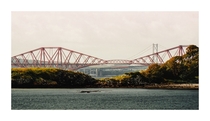 The Forth Rail Bridge and the Forth Road Bridge Firth of Fourth Scotland