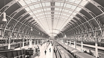 The geometry of Paddington Station Isambard Kingdom Brunel  really caught my eye this morning 