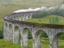 The Glenfinnan Viaduct Scotland Photo by Ad Gillis