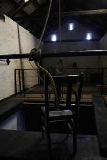 The hanging scaffold at Fremantle Prison Australia last used in  by Chris Quinn 