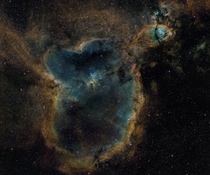 The Heart Nebula  Photographed by Paul C Swift