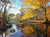 The Hockanum River in Central Connecticut today 