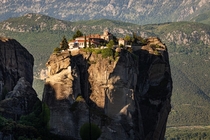 The Holy Trinity Monastery in Meteora Greece 