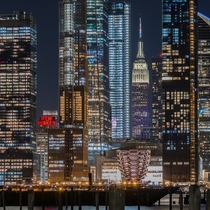 The Hudson Yards might not be everyones taste but it does look amazing at night by Noel Y Calingasan