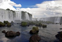 The Iguazu falls impressive to say the least 