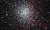 The image of globular cluster NGC  taken with the Advanced Camera for Surveys ACS on board the NASAESA Hubble Space Telescope 