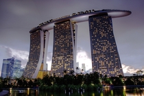 The integrated resort of Marina Bay Sands 