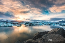 The Jkulsrln glacier lagoon Iceland 