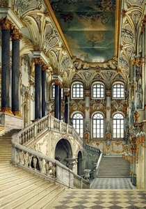 The Jordan Staircase in the Winter Palace of Saint Petersburg Russia Photo credit to Miguel Calabria