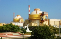 The Kudankulam nuclear power plant in the city of Kudankulam in the Tamil Nadu state which is the most powerful nuclear power plant in India with two additional units under construction