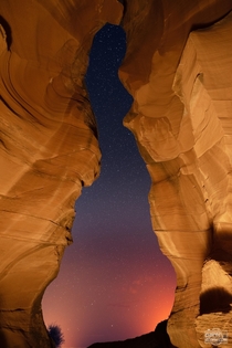 The lady with starry dress Antelope Canyon  pankpixels