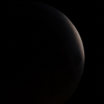 The last moment before totality