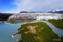 The magnificent Taku Glacier near Juneau Alaska is recognized as the deepest and thickest alpine temperate glacier known in the world It is also apparently one of the few glaciers that is still advancing despite global warming 