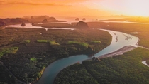 The Majestic Krabi River during sunset  Instagram  soulandfuel