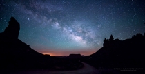 The Milky Way and the Valley of the Gods 