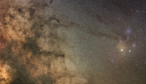 The Milky Way Core and Rho Ophiuchi Cloud Complex