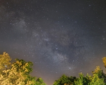 The Milky Way from my backyard