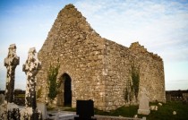 The Moore - a ruined church near my house Galway County Ireland 